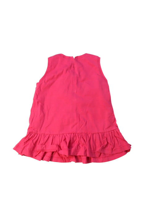 A Pink Sleeveless Dresses from Chiara Ferragni in size 6-12M for girl. (Back View)