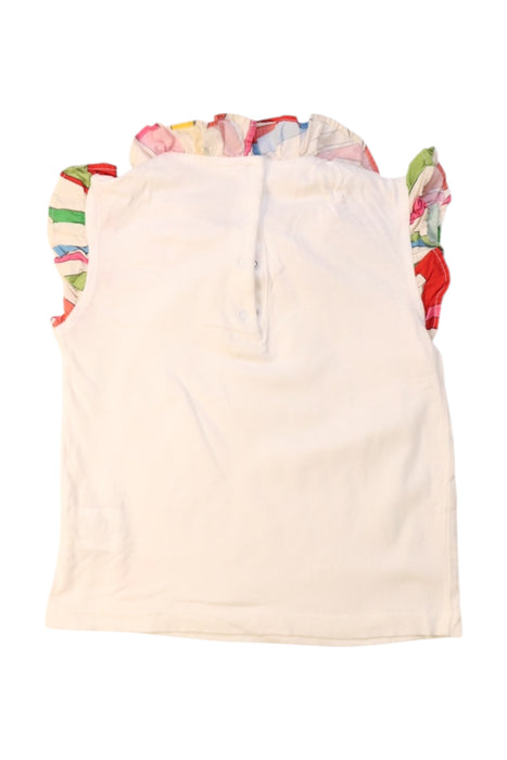 A Multicolour Sleeveless Tops from Emilio Pucci in size 2T for girl. (Back View)