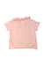 A Pink Short Sleeve Tops from Teddy & Minou in size 12-18M for girl. (Back View)