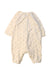A Beige Long Sleeve Rompers from Ralph Lauren in size 0-3M for girl. (Back View)