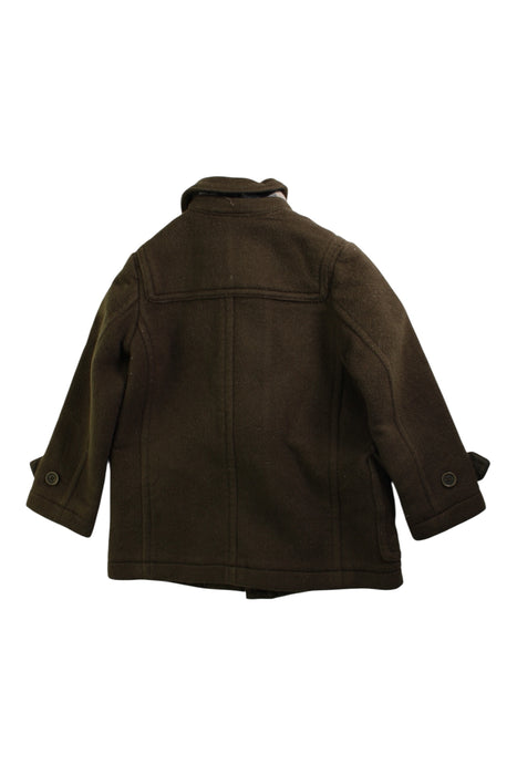 A Brown Coats from Burberry in size 4T for girl. (Back View)