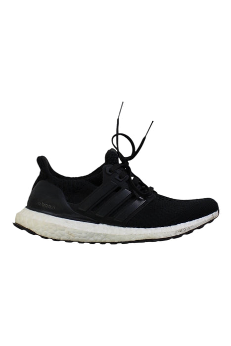A Black Sneakers from Adidas in size 12Y for neutral. (Front View)