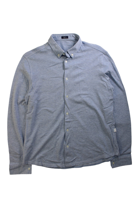 A Grey Long Sleeve Shirts from Il Gufo in size 14Y for boy. (Front View)