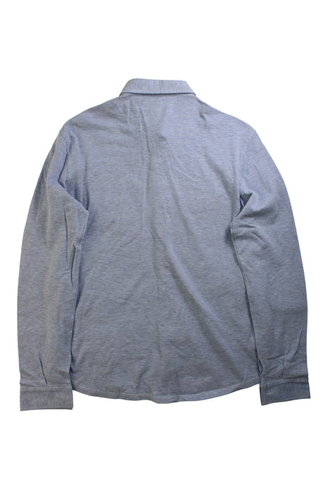 A Grey Long Sleeve Shirts from Il Gufo in size 14Y for boy. (Back View)