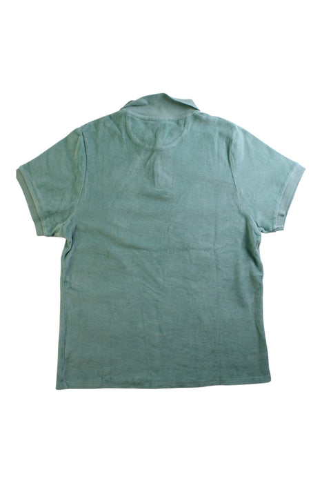 A Green Short Sleeve Polos from Morley in size 12Y for boy. (Back View)