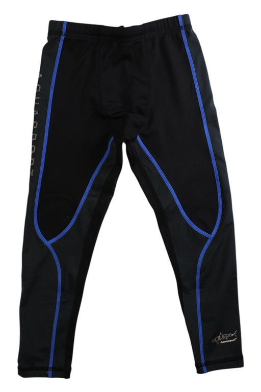 A Black Swim Shorts from Aquasport in size 4T for boy. (Front View)