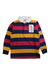 A Multicolour Long Sleeve Polos from Hackett in size 3T for boy. (Front View)