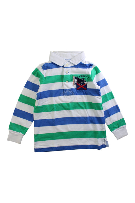 A Multicolour Long Sleeve Polos from Hackett in size 3T for boy. (Front View)