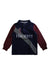 A Navy Long Sleeve Polos from Hackett in size 3T for boy. (Front View)