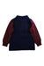 A Navy Long Sleeve Polos from Hackett in size 3T for boy. (Back View)