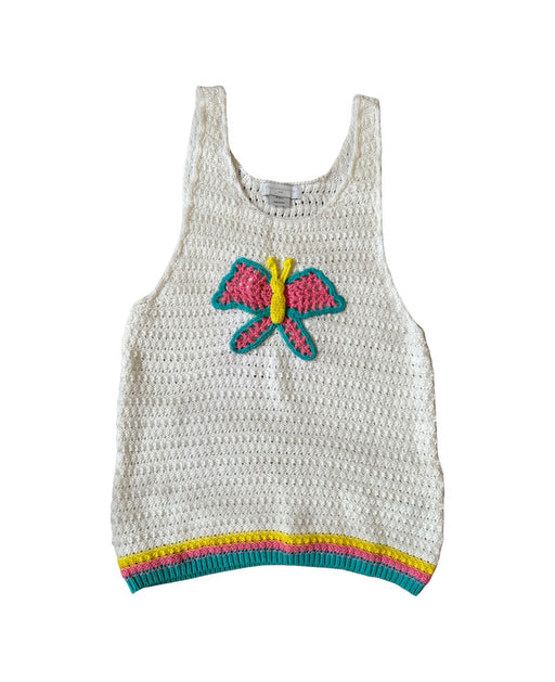 A White Sleeveless Tops from Stella McCartney in size 14Y for girl. (Front View)