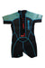 A Black Wetsuits from Aquasport in size 4T for neutral. (Back View)