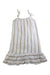 A Ivory Sleeveless Dresses from Excuse My French in size 6T for girl. (Back View)