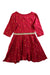 A Red Long Sleeve Dresses from Boden in size 4T for girl. (Back View)