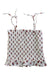 A Red Sleeveless Tops from Seed in size 6T for girl. (Back View)