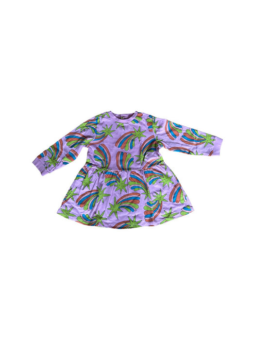 A Purple Long Sleeve Dresses from Stella McCartney in size 3T for girl. (Front View)