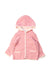 A Pink Hooded Sweatshirts from Ralph Lauren in size 12-18M for girl. (Front View)