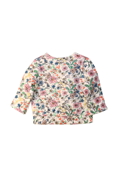 A Multicolour Puffer/Quilted Coats & Outerwear from Petit Bateau in size 6-12M for girl. (Back View)