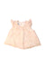 A Ivory Sleeveless Tops from Dior in size 12-18M for girl. (Front View)
