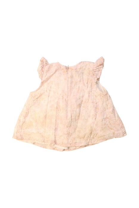 A Ivory Sleeveless Tops from Dior in size 12-18M for girl. (Back View)
