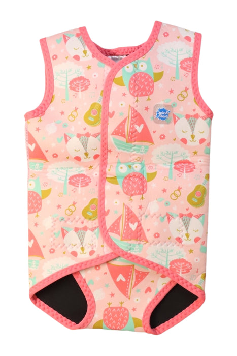A Multicolour Floatsuits from Splash About in size 6-12M for girl. (Front View)