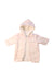 A Pink Bathrobes from Dior in size 12-18M for girl. (Front View)