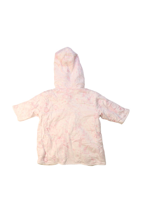 A Pink Bathrobes from Dior in size 12-18M for girl. (Back View)