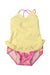 A Multicolour Swimsuits from Platypus in size 6-12M for girl. (Front View)