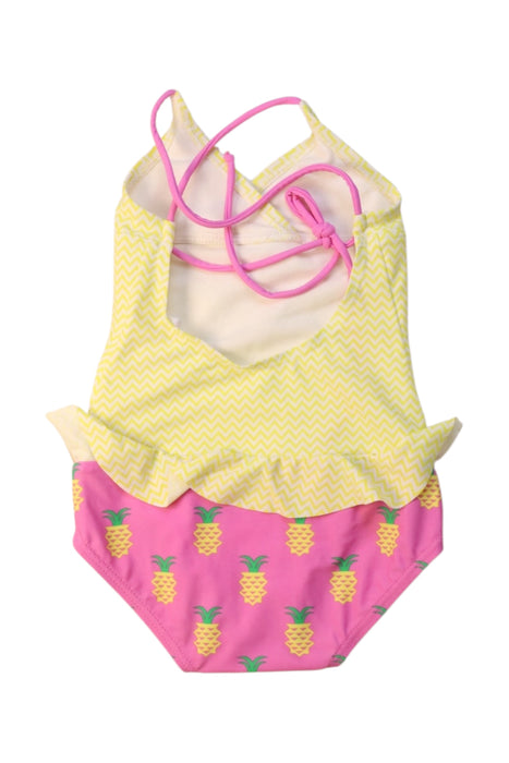 A Multicolour Swimsuits from Platypus in size 6-12M for girl. (Back View)