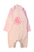 A Pink Long Sleeve Rompers from Petit Bateau in size 2T for girl. (Front View)