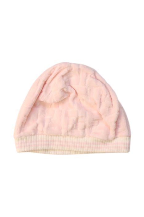 A Pink Beanies from Fendi in size O/S for girl. (Front View)