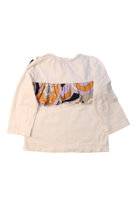 A Multicolour Long Sleeve Tops from Emilio Pucci in size 12-18M for girl. (Back View)