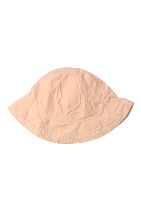 A Peach Sun Hats from Chloe in size O/S for girl. (Back View)