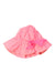 A Pink Sun Hats from Billieblush in size O/S for girl. (Front View)