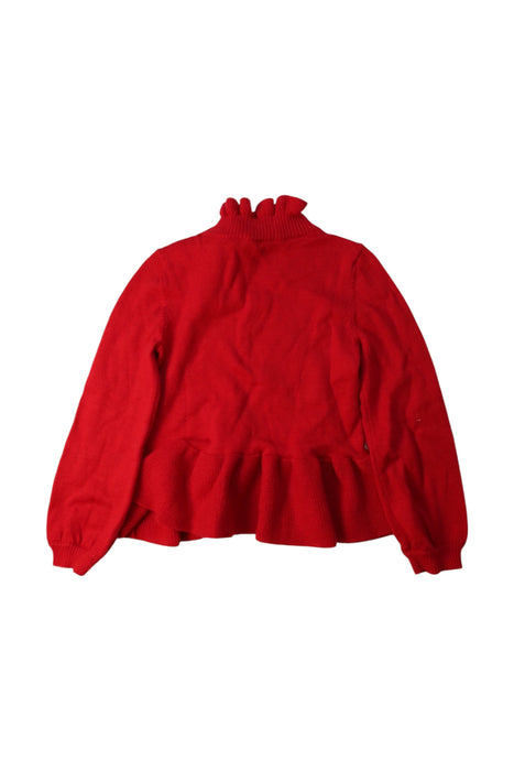 A Red Long Sleeve Tops from Nicholas & Bears in size 4T for girl. (Back View)