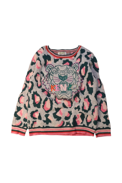 A Multicolour Knit Sweaters from Kenzo in size 4T for girl. (Front View)