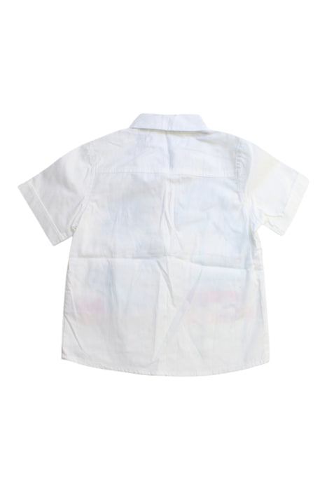 A Multicolour Short Sleeve Shirts from Minoti in size 12-18M for boy. (Back View)
