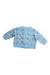 A Blue Cardigans from The Bonnie Mob in size 6-12M for neutral. (Back View)