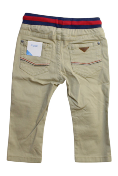 A Beige Casual Pants from Mayoral in size 6-12M for boy. (Back View)