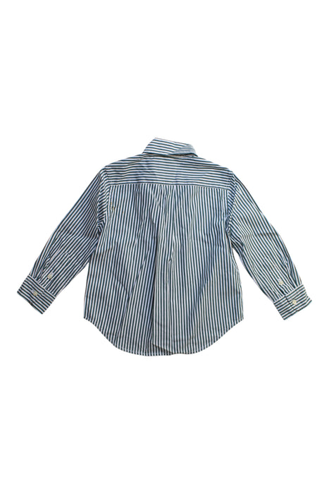 A Blue Long Sleeve Shirts from Ralph Lauren in size 2T for boy. (Back View)
