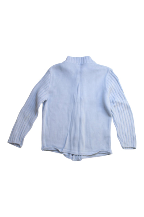 A Blue Coats from La Coqueta in size 4T for neutral. (Back View)