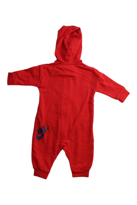 A Red Long Sleeve Rompers from Nike in size 3-6M for boy. (Back View)