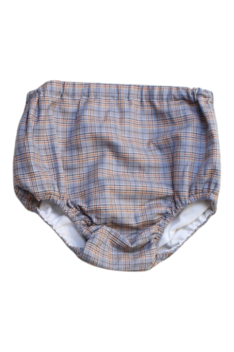 A Blue Bloomers from Foque in size 12-18M for neutral. (Back View)