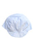 A White Caps from Sarah Louise in size 3-6M for boy. (Front View)