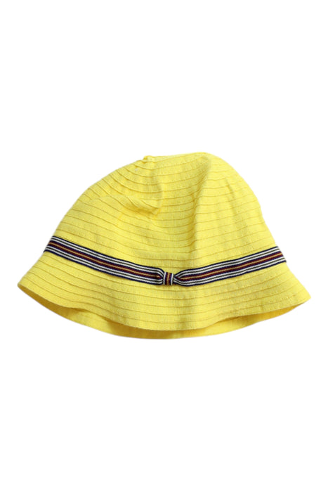 A Yellow Sun Hats from Grevi in size O/S for boy. (Front View)