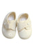 A Ivory Dress Shoes from Baypods in size 3-6M for girl. (Back View)