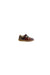 A Brown Sandals from Kickers in size 4T for boy. (Front View)
