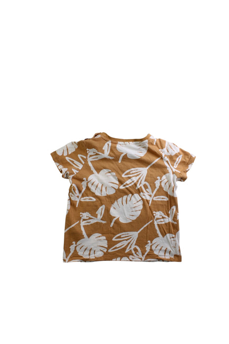 A Brown Short Sleeve T Shirts from Seed in size 2T for boy. (Back View)