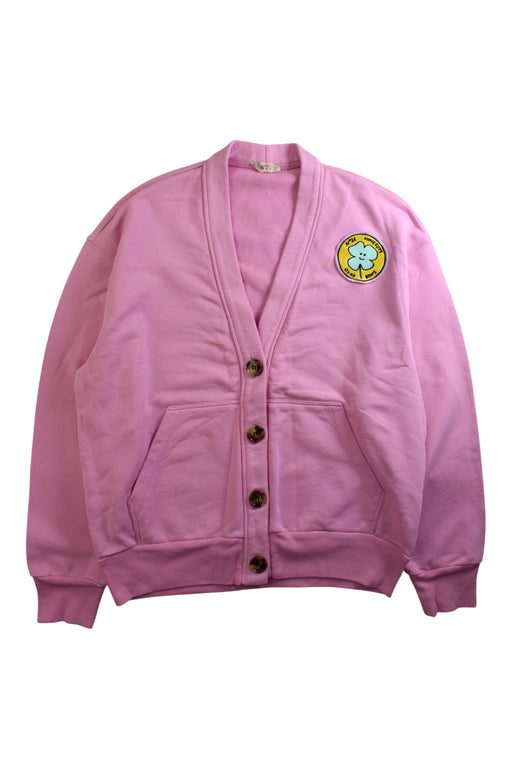 A Pink Cardigans from Nº21 in size 12Y for girl. (Front View)