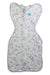 A White Sleepsacs from Love To Dream in size 0-3M for neutral. (Front View)